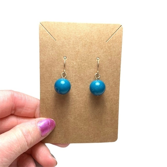 Boho Blue & Purple Necklace & Earring Bundle - Picture 9 of 14